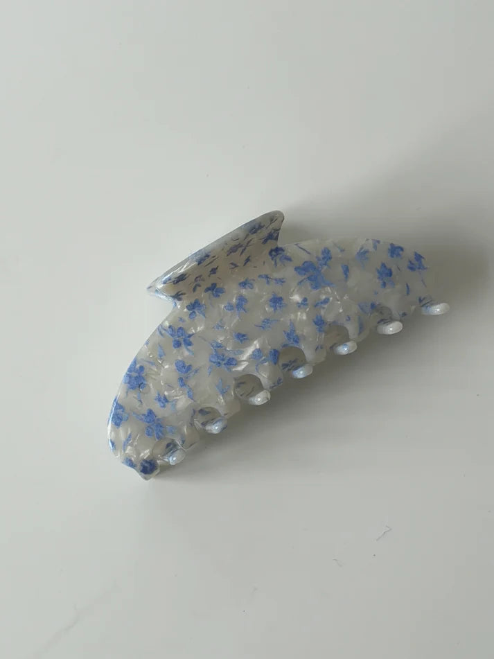 "JTLMATILDA" CLIP in fleur bleu