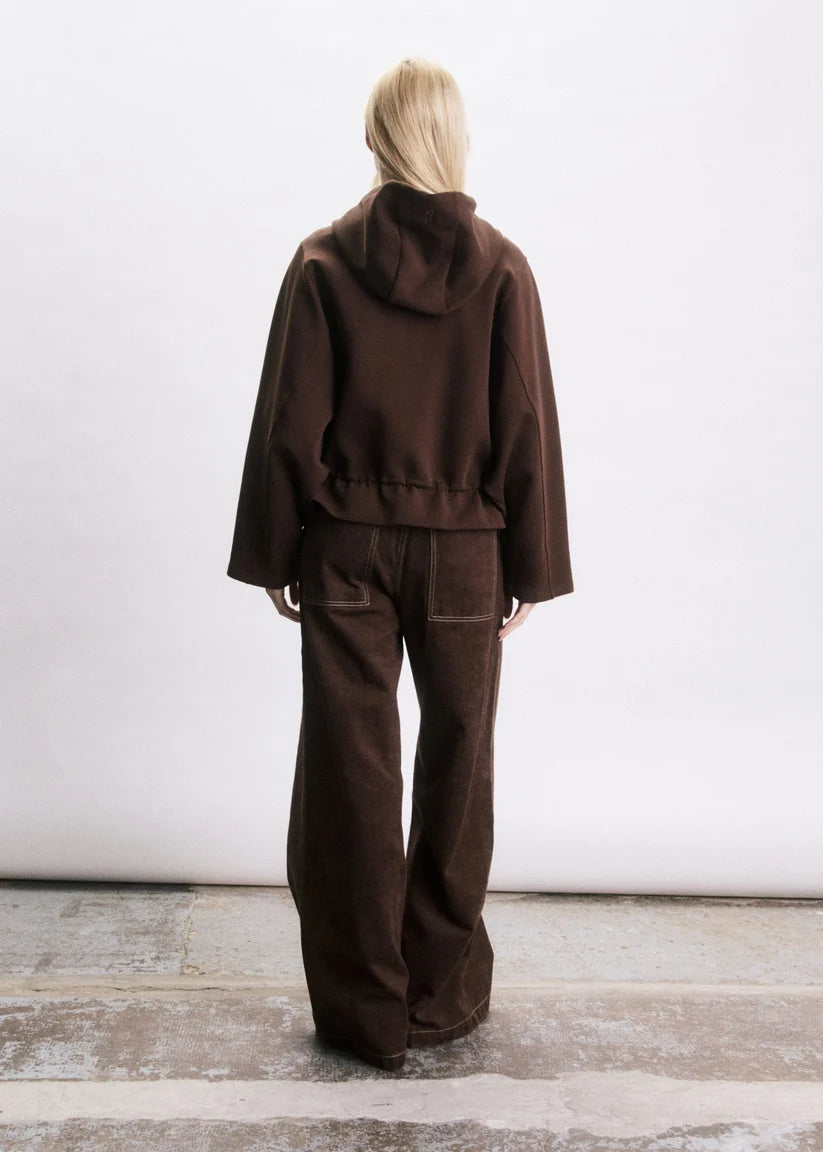 "JJPWarren" Sweatshirt  I SCHOKOLADE
