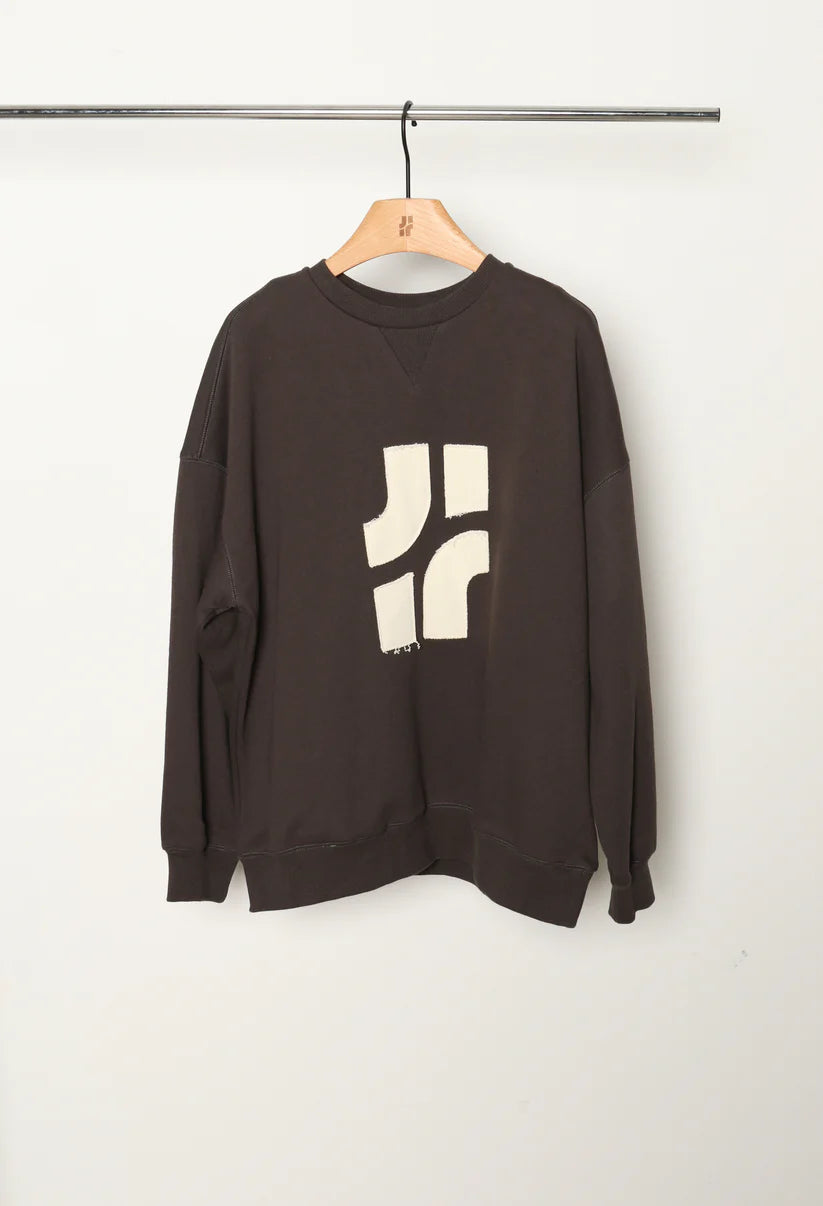 JIJI Paris- Penny Sweatshirt | ANTHRAZIT