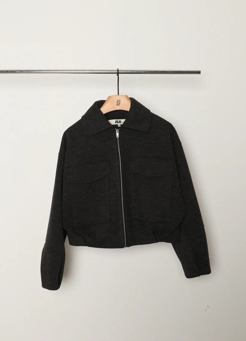 JIJI Paris- Anjela Jacke | ANTHRAZIT