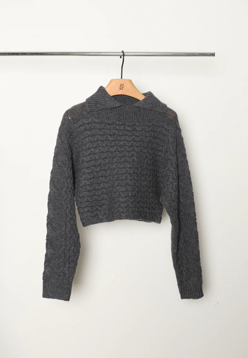 JIJI Paris- Annia Pullover | GRAU