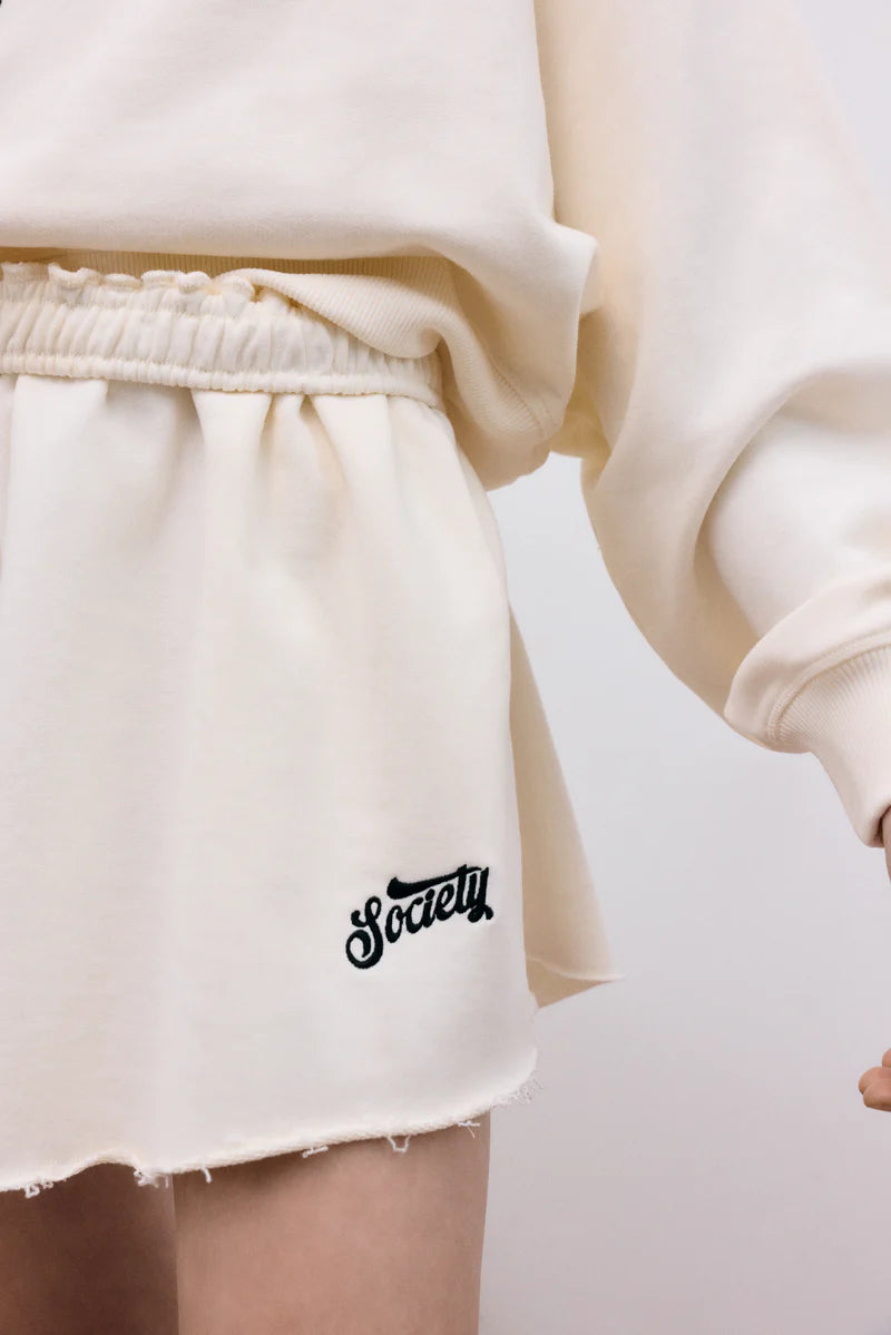 The New Society Mazus Woman Short Ecru