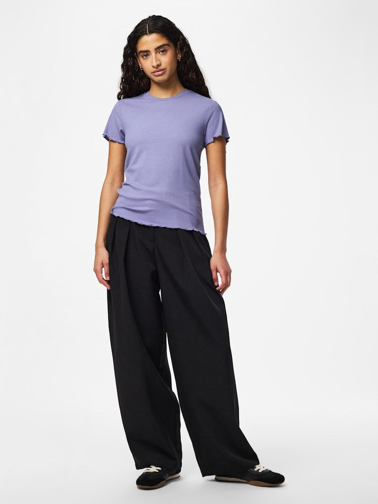 "PCNICCA" SS O-NECK TOP JRS NOOS silver bullet