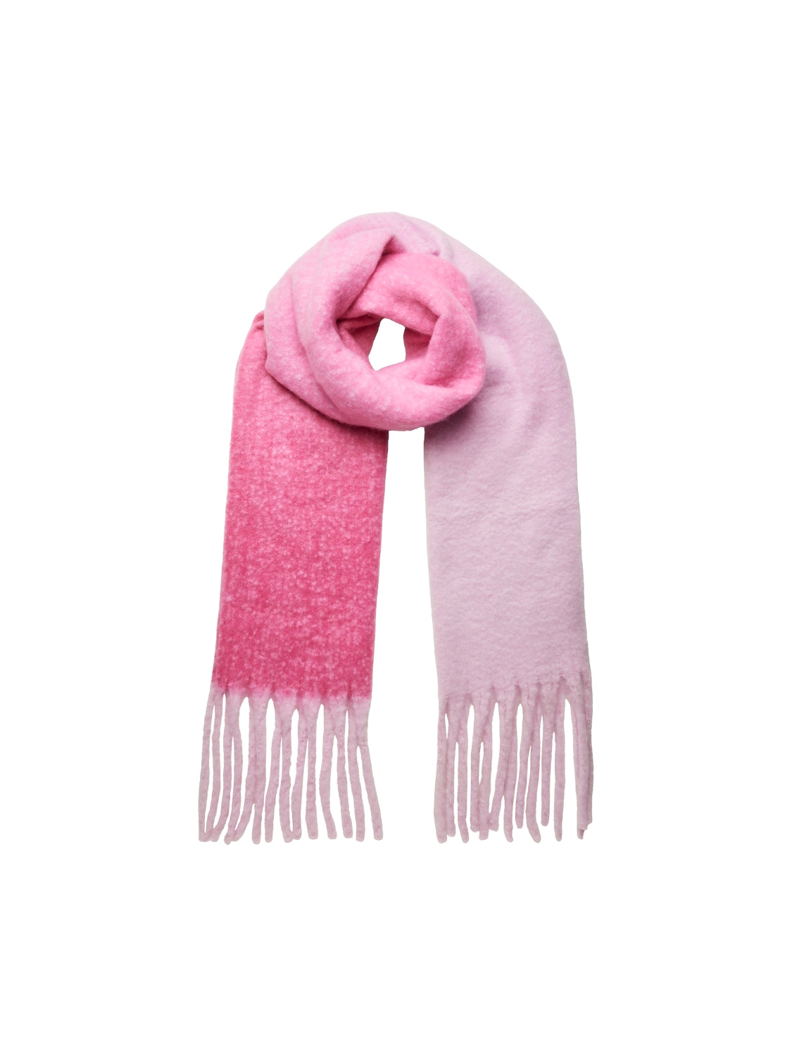 Pieces "Bea" Long Scarf pink