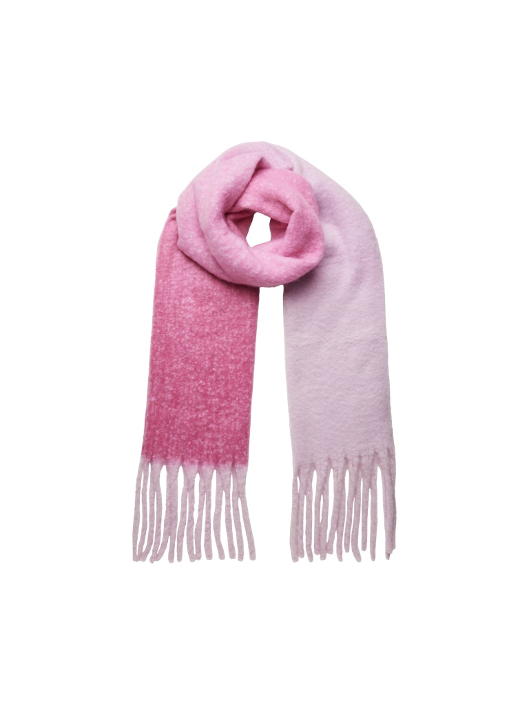 Pieces "Bea" Long Scarf pink