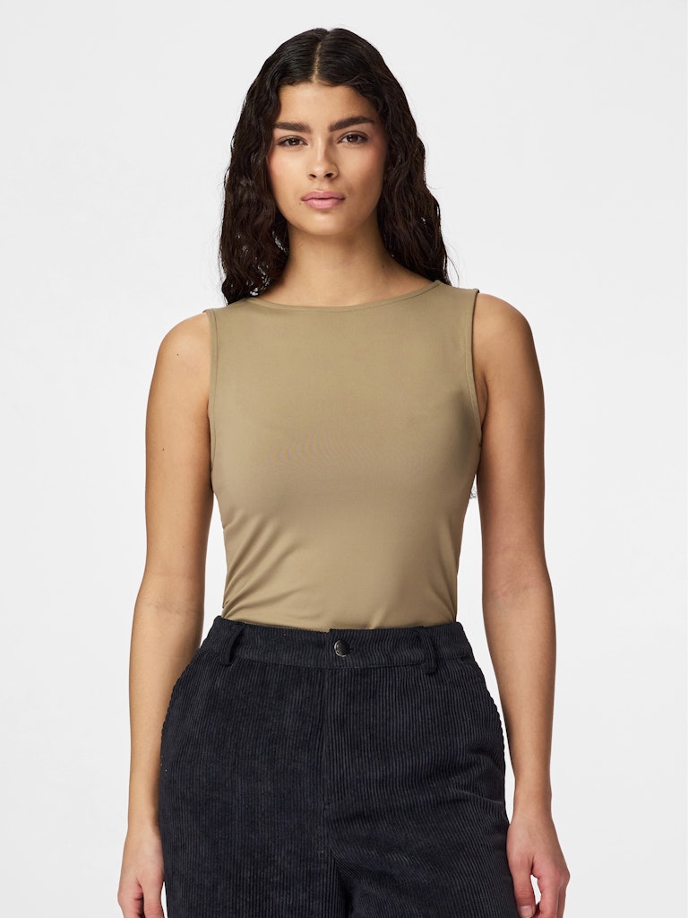 "PCLULA" SL REVERSIBLE TANKTOP JRS NOOS beige