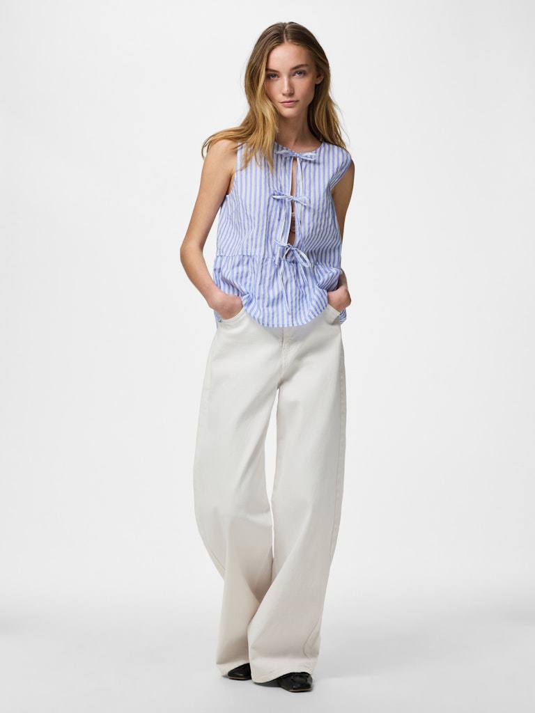 "PCJOLLY" SL TIE TOP WVN NOOS BC