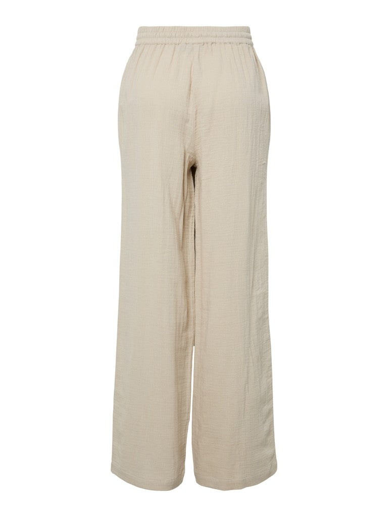 "PCSASTINA" HW WIDE PANTS WVN MSA BC