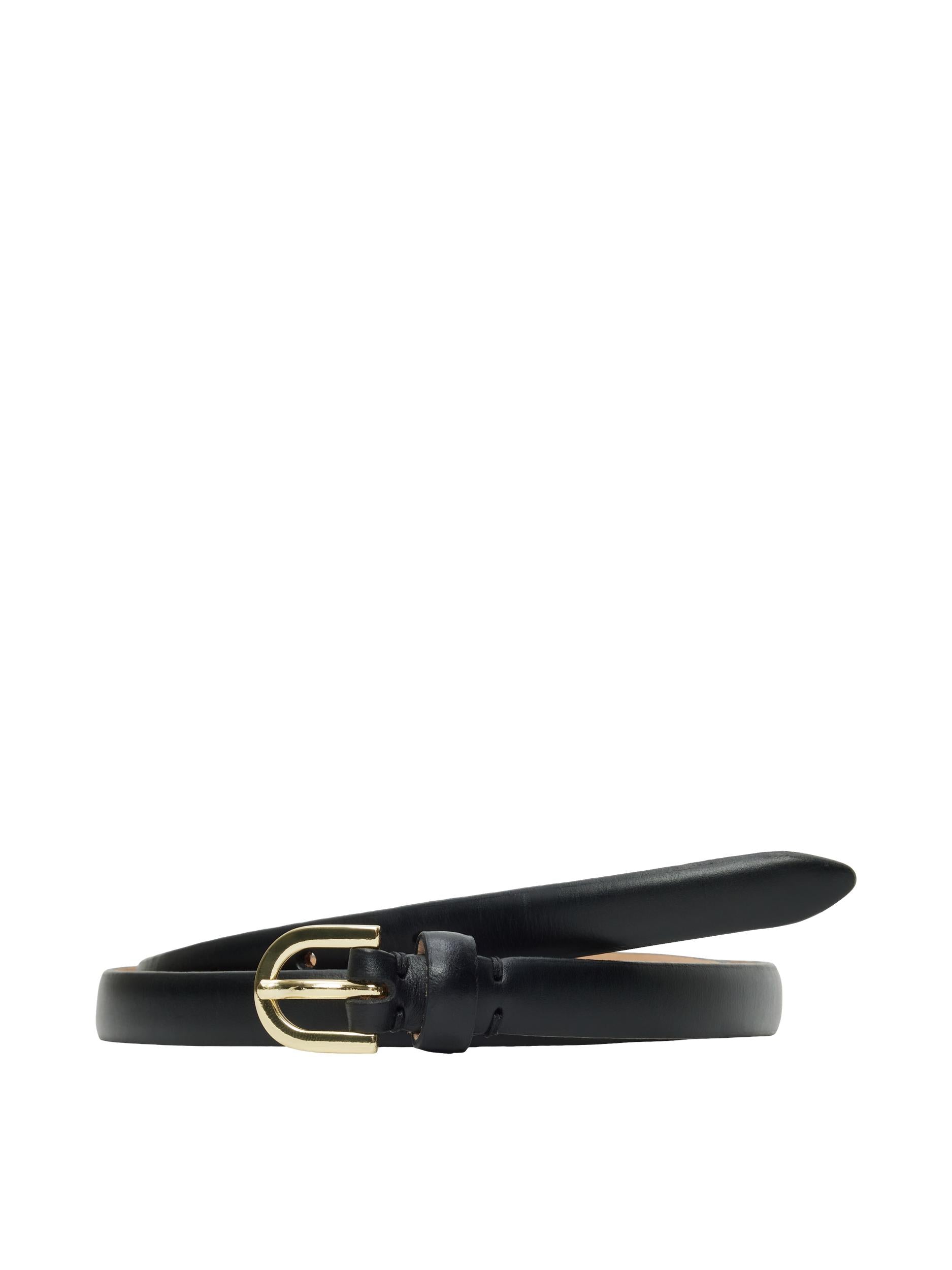 Selected Femme "Barba" Slim Leather Belt