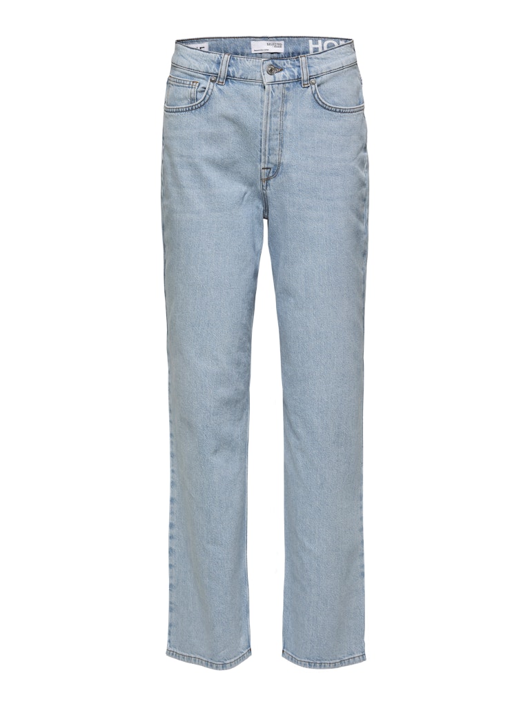 Selected Femme "Alice" Wide Lon Sky Blue Jeans