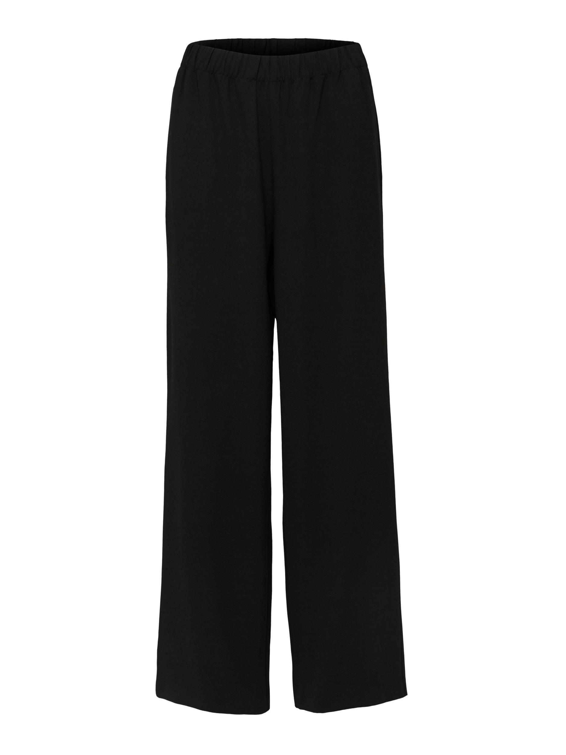 Selected Femme "Tinni-Relaxed" Wide Pants schwarz