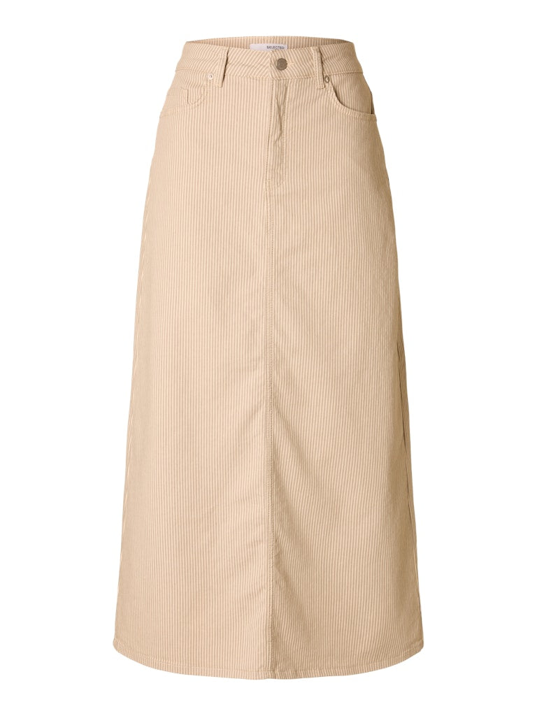 Selected Femme "Alba- Krista" Column Skirt
