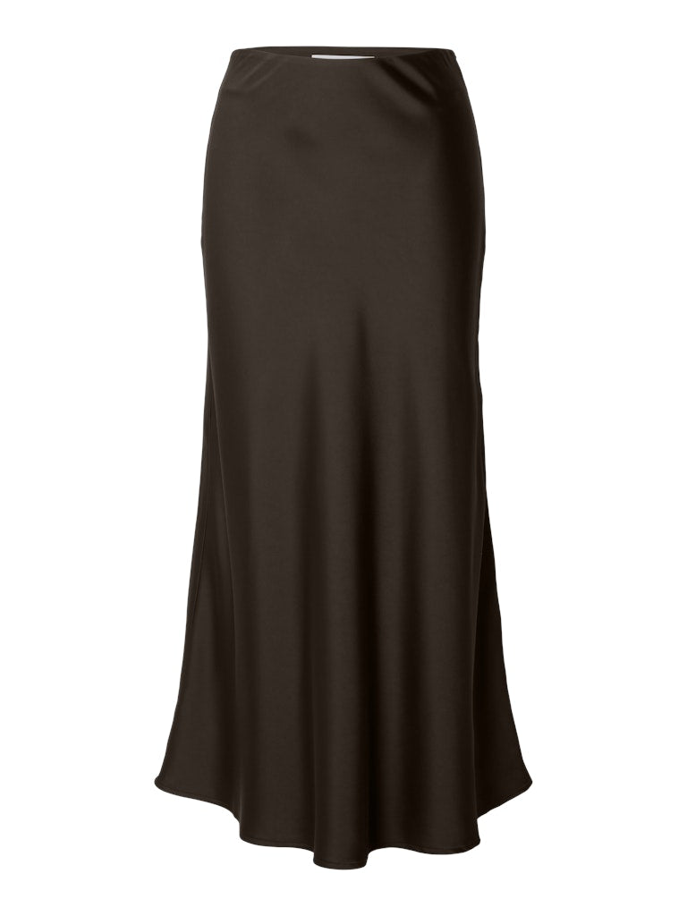 "SLWLENA" HW MIDI SKIRT NOOS