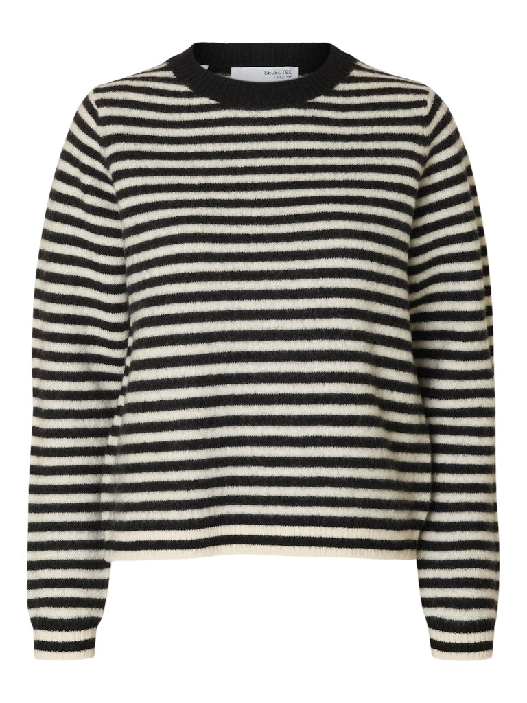 Seclected Femme "Ana" Knit Wool O-Neck
