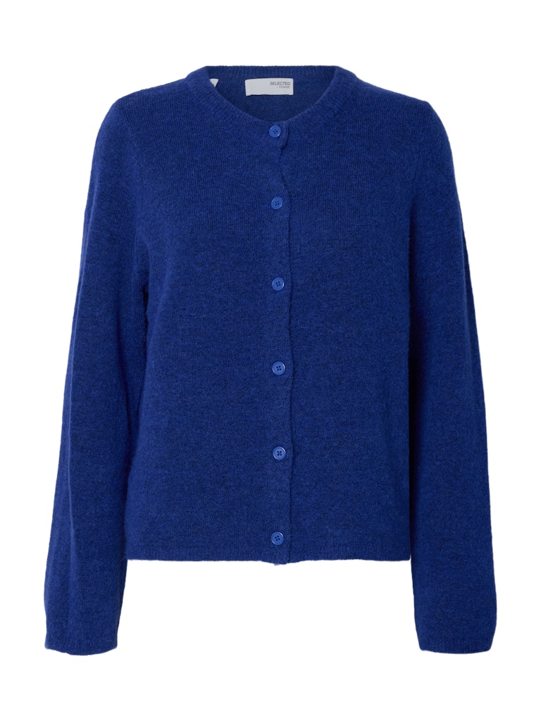 Selected Femme "Lulu" Knit Cardigan blau