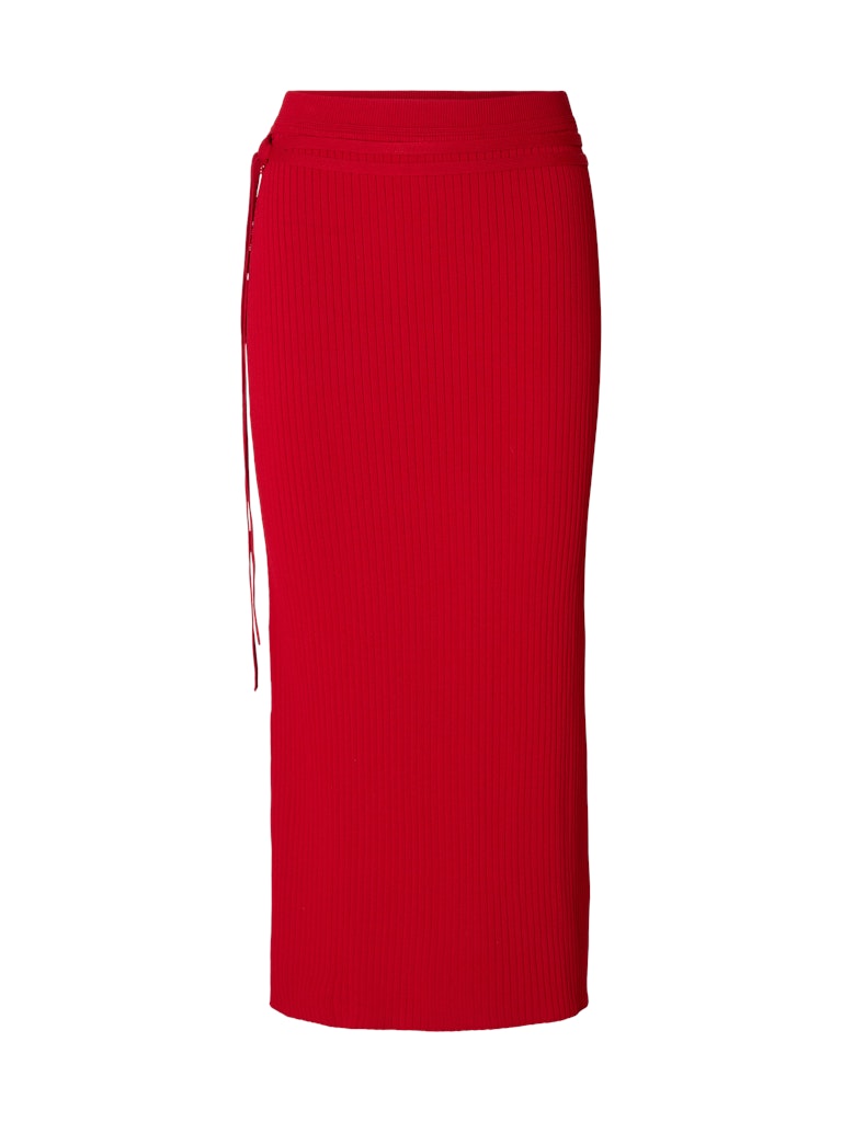 Selected Femme "Carly" Knit Ankle Skirt