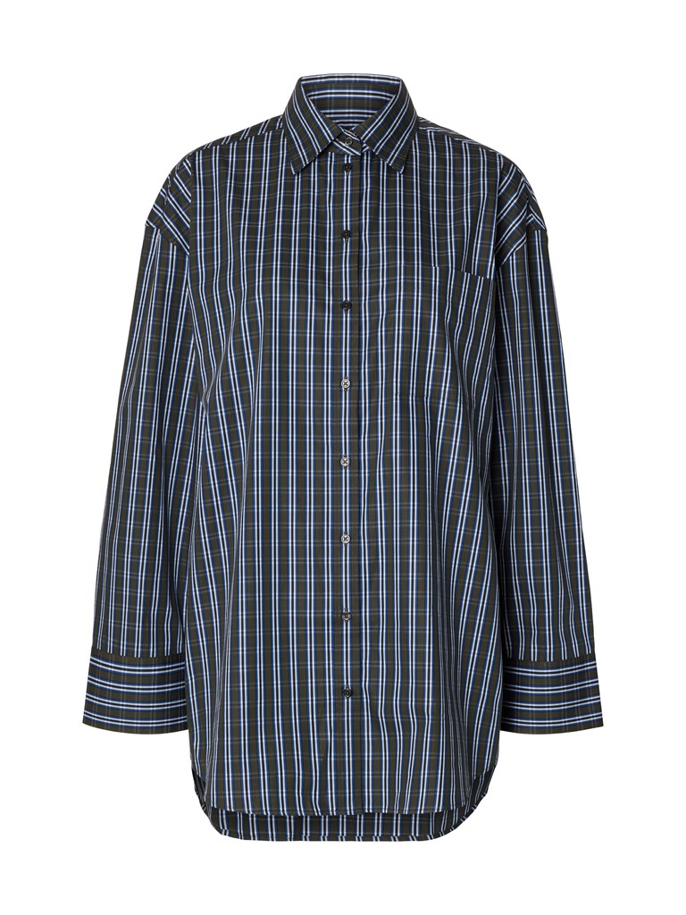 "SLWEDEN" OVERSIZED LS POCKET SHIRT