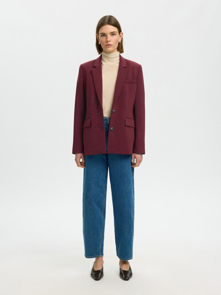 "SLWRITA" LS CLASSIC BLAZER MEL NOOS