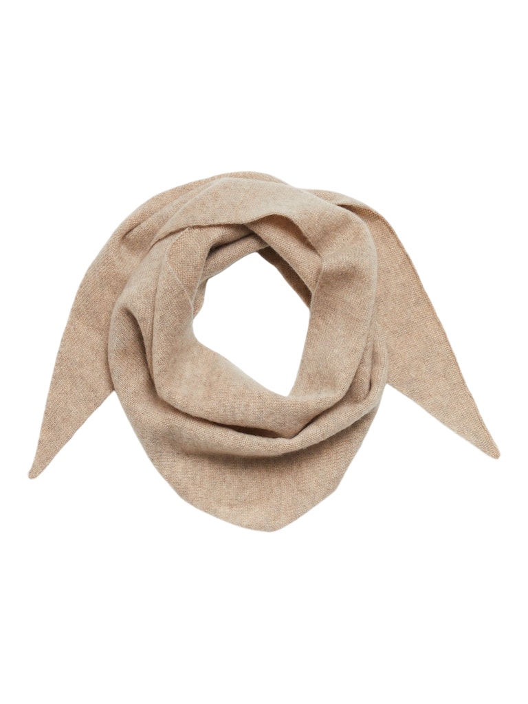 Selected Femme "Maria" Narrow Cashmere Scarf beige