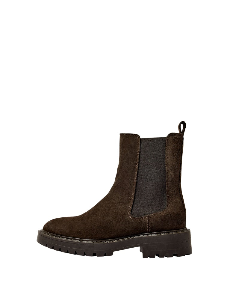 Selected Femme "Vilma" Suede Chelsea Boot