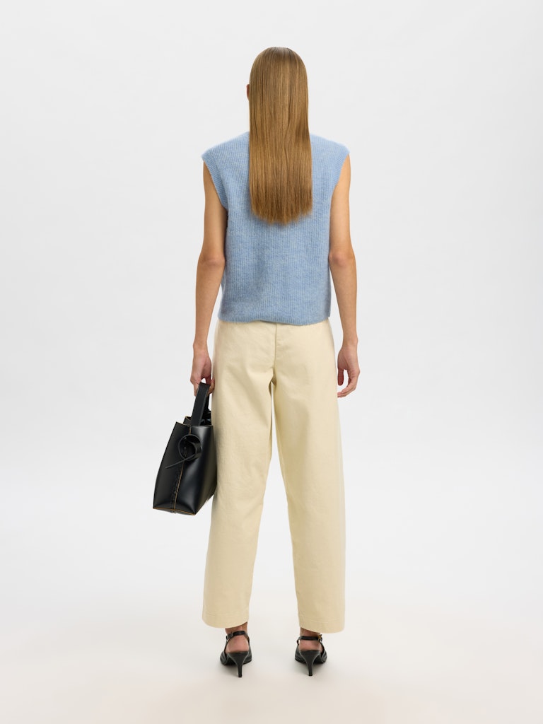 Selected Femme "Lulu" Button O-Neck Vest