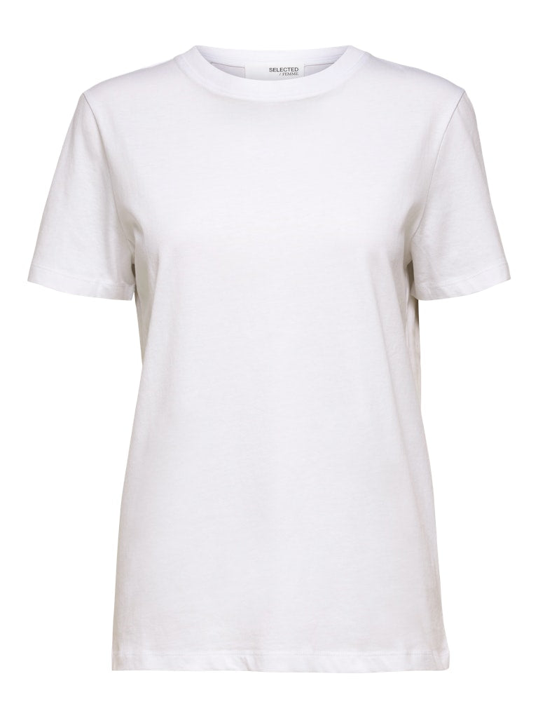 "SLWMYESSENTIAL" SS O-NECK TEE NOOS weiss