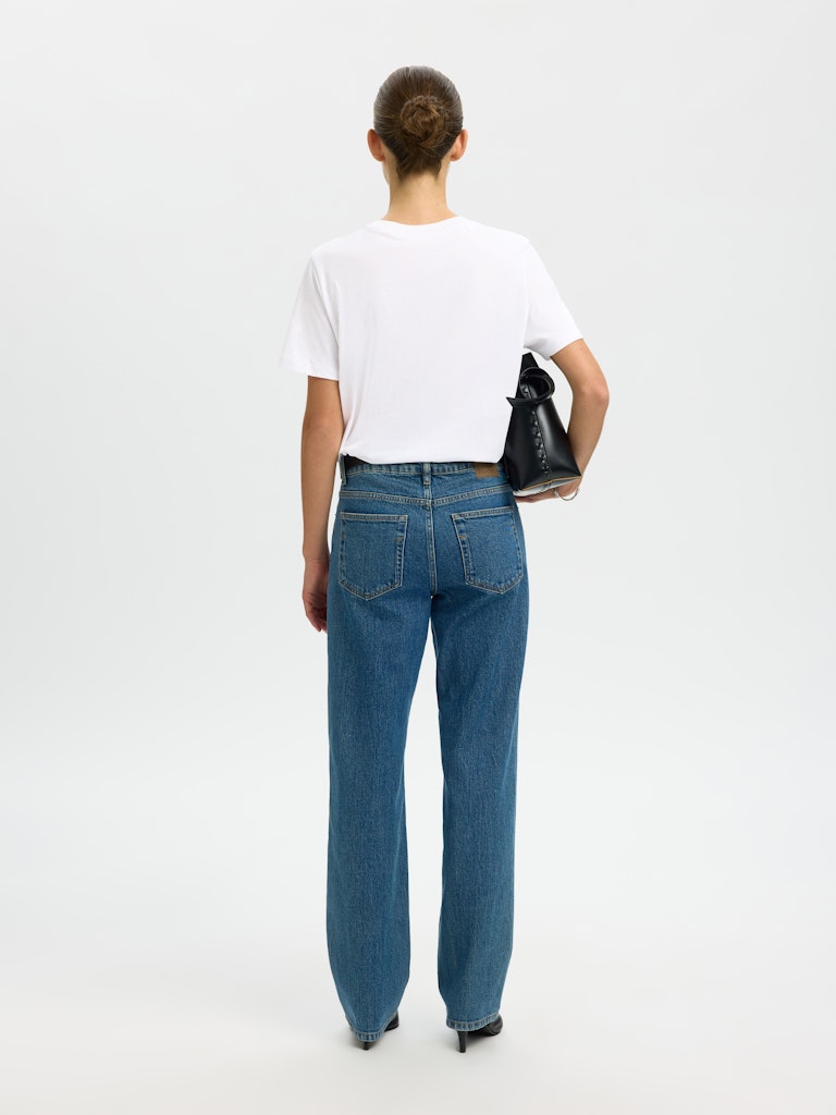 "SLWMYESSENTIAL" SS O-NECK TEE NOOS weiss