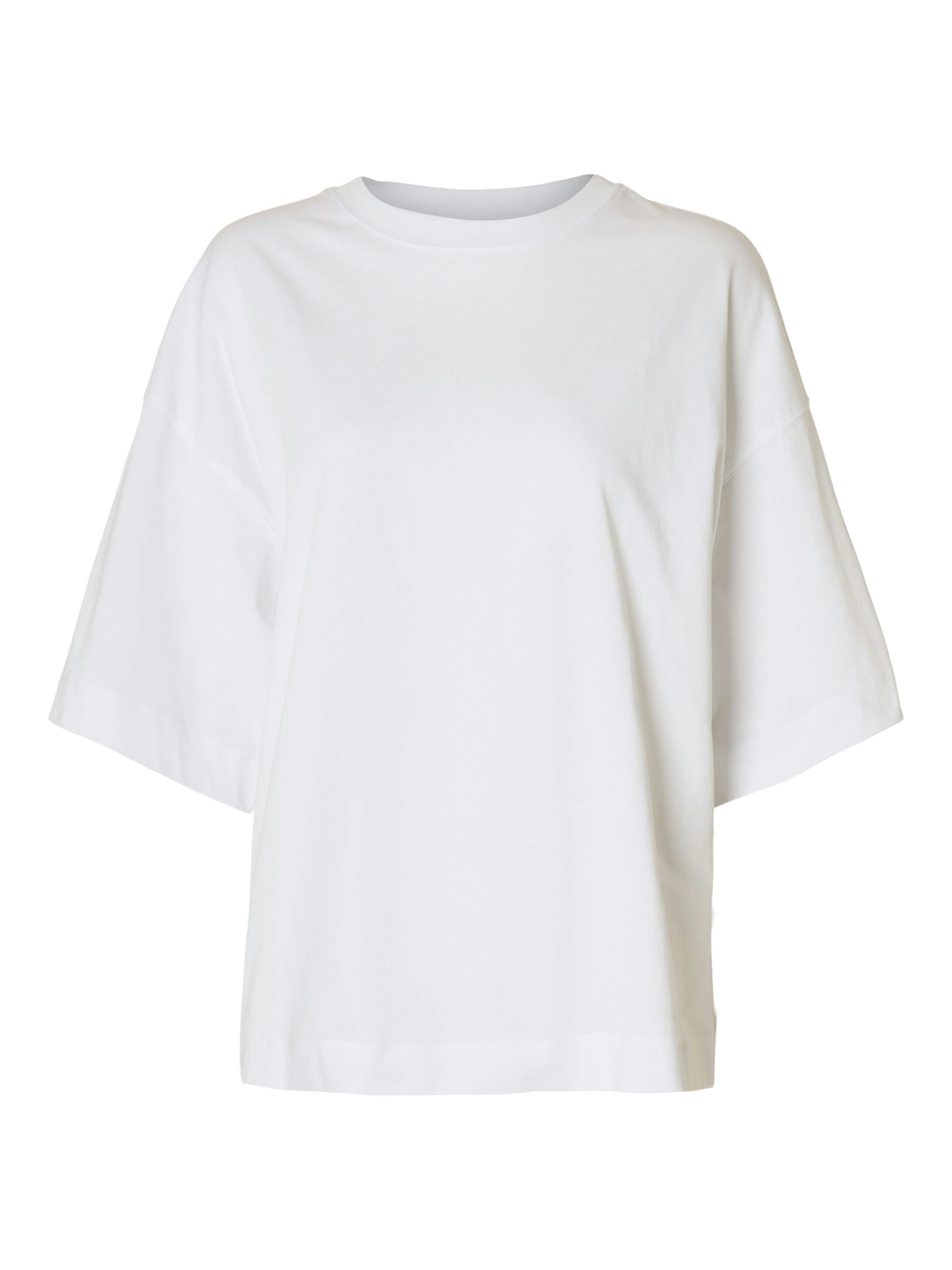 Selected Femme "Colwoman" 2/4 Oversized Tee weiss