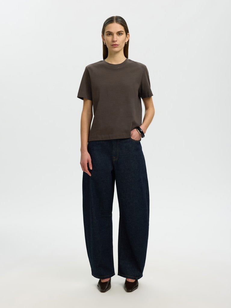 "SLWESSENTIAL" SS BOXY TEE NOOS