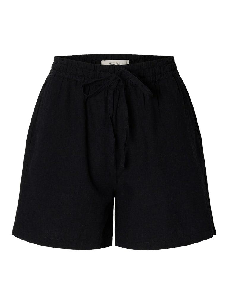 "SLFLUISA-LINNIE" LINEN BLEND SHORTS NOOS