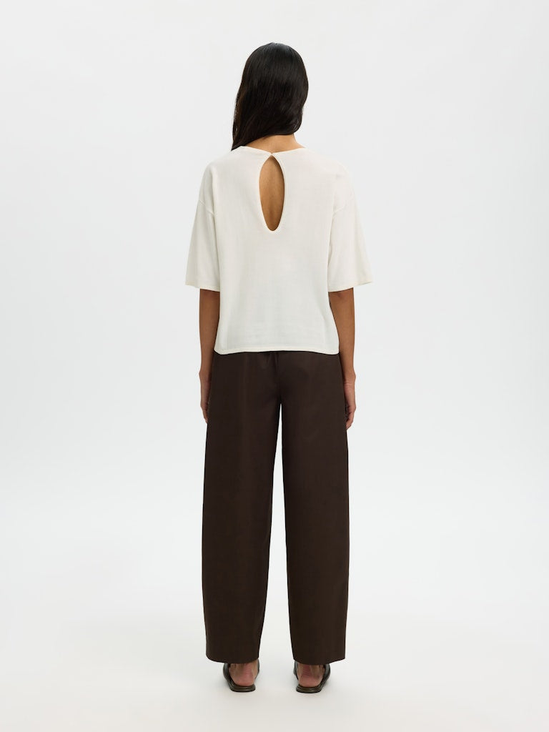 "SLFTOLEDO" 2/4 KNIT O-NECK NOOS