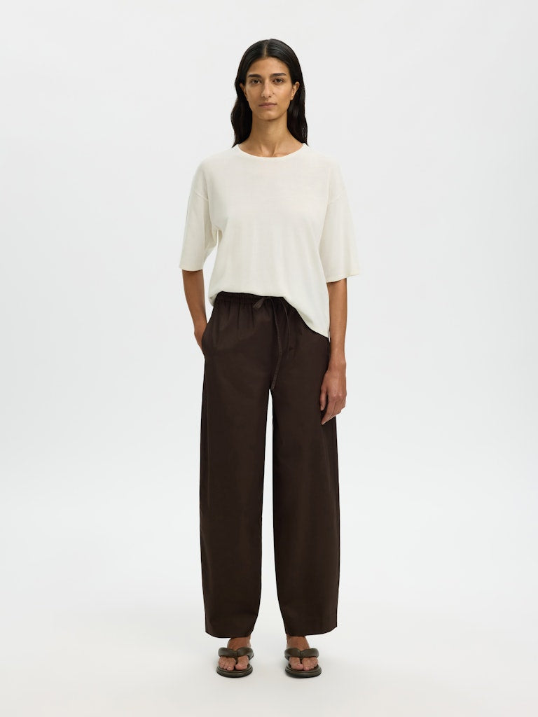 "SLFTOLEDO" 2/4 KNIT O-NECK NOOS