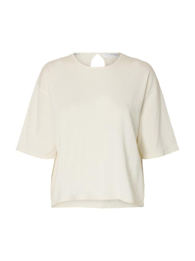 "SLFTOLEDO" 2/4 KNIT O-NECK NOOS