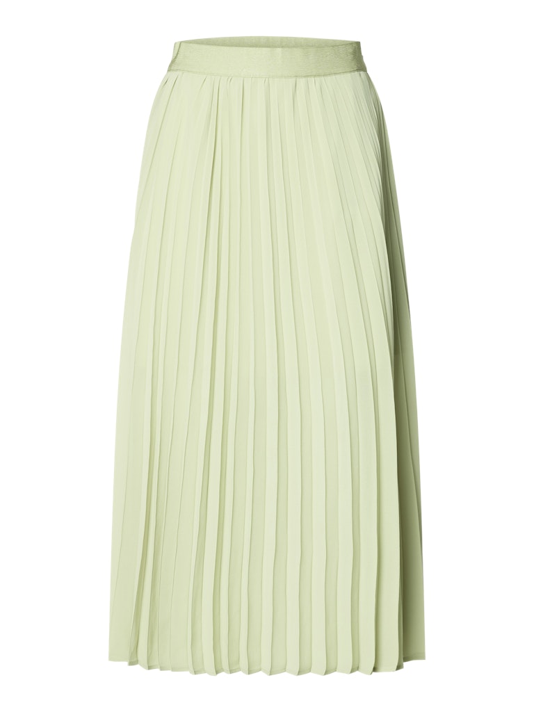 "SLFMILLIE" HW ANKLE PLISSE SKIRT B