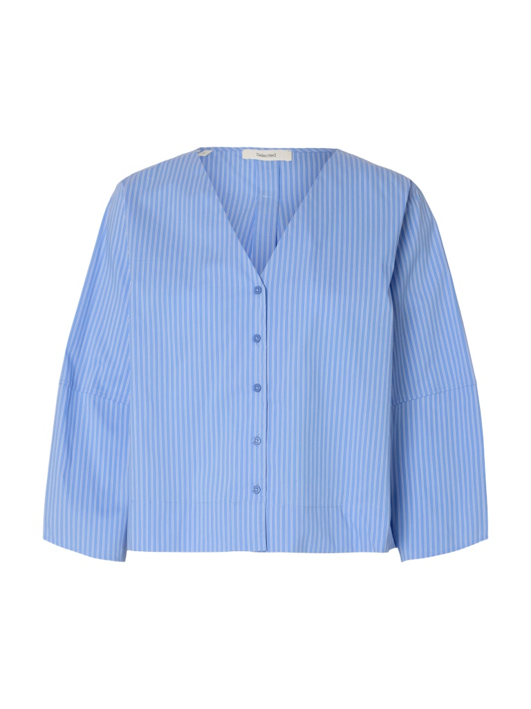 "SLFBEA" 3/4 V NECK SHIRT B