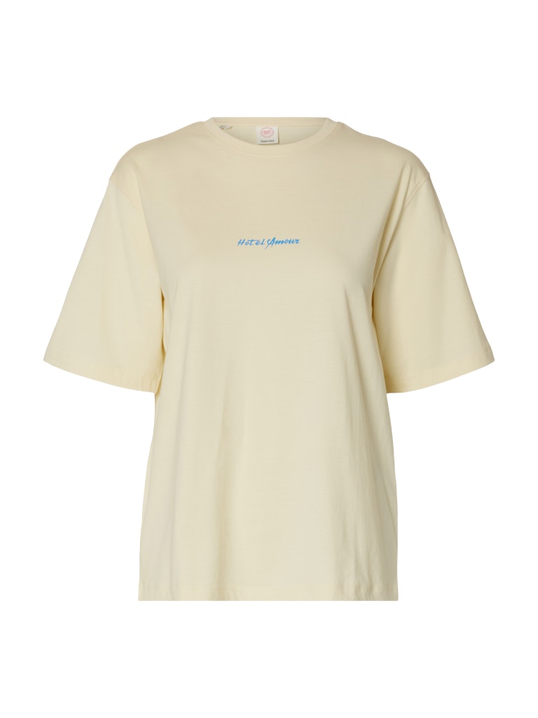 "SLFREGULAR" VIGGA SS HOTEL AMOUR TEE