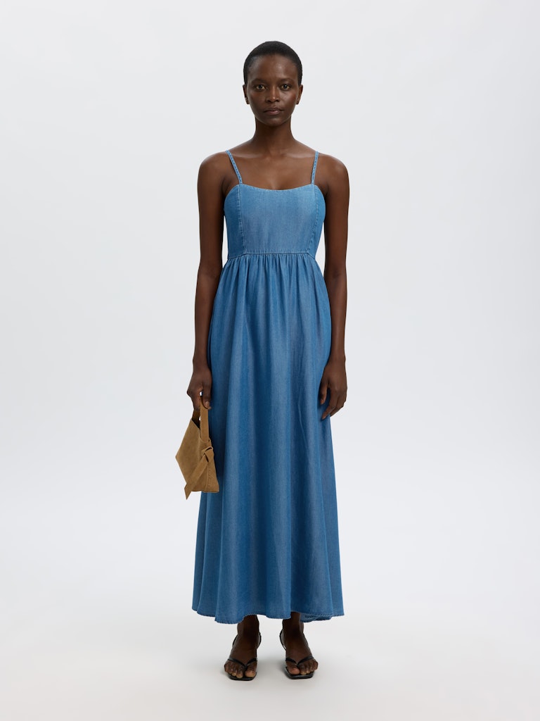 "SLFJANNA" REGULAR SL ANKLE DRESS B