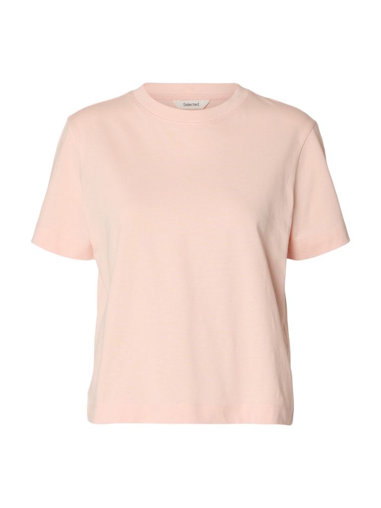 "SLWESSENTIAL" SS BOXY TEE NOOS rosa