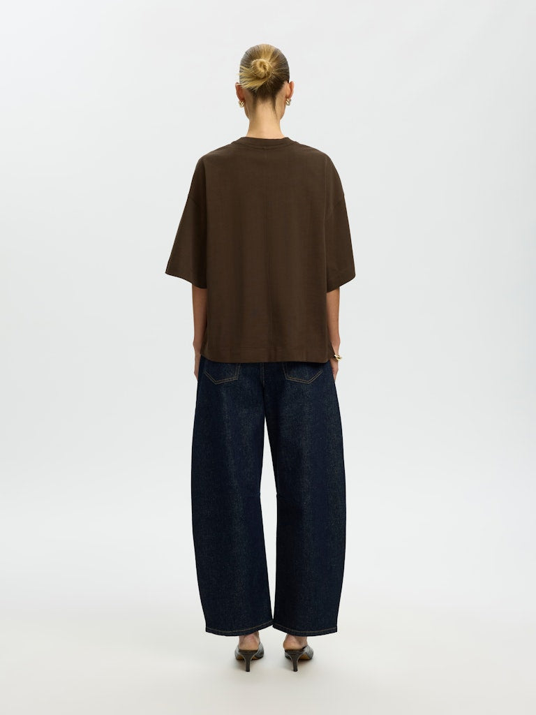 "SLWCOLWOMAN" 2/4 OVERSIZED TEE NOOS