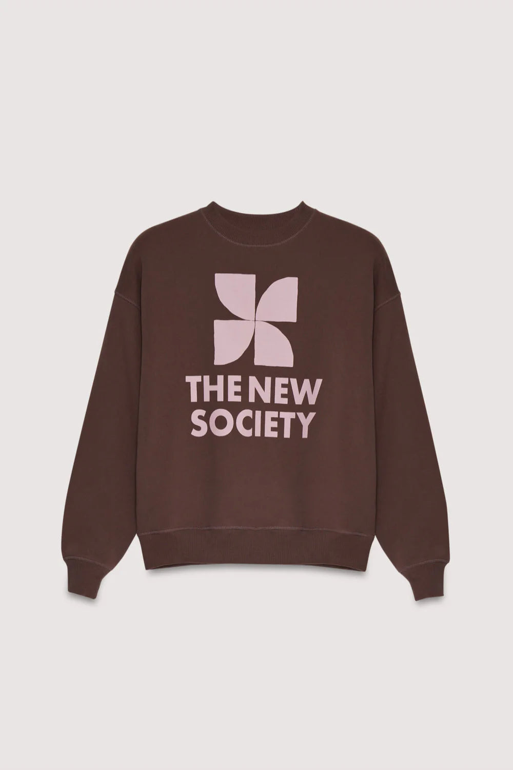 The New Society "TNS" Logo Woman Sweatshirt Roast