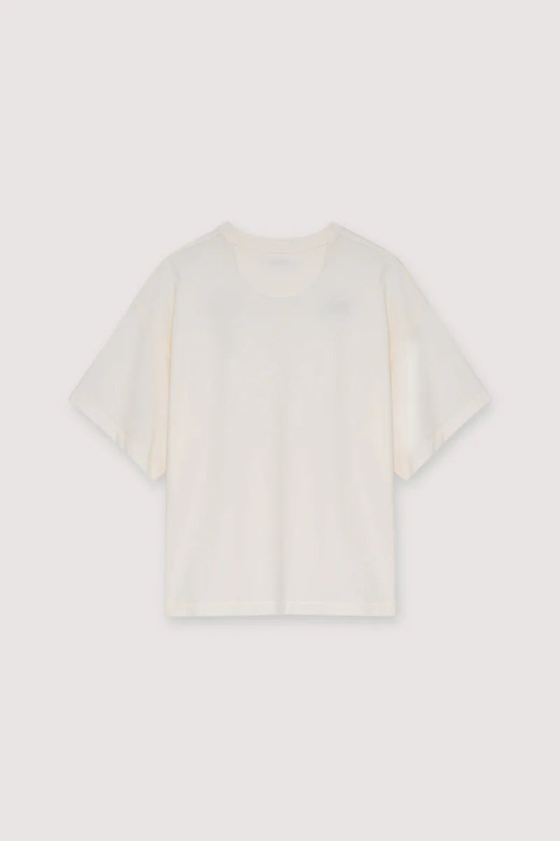 The New Society Mazus Woman T- Shirt Ecru