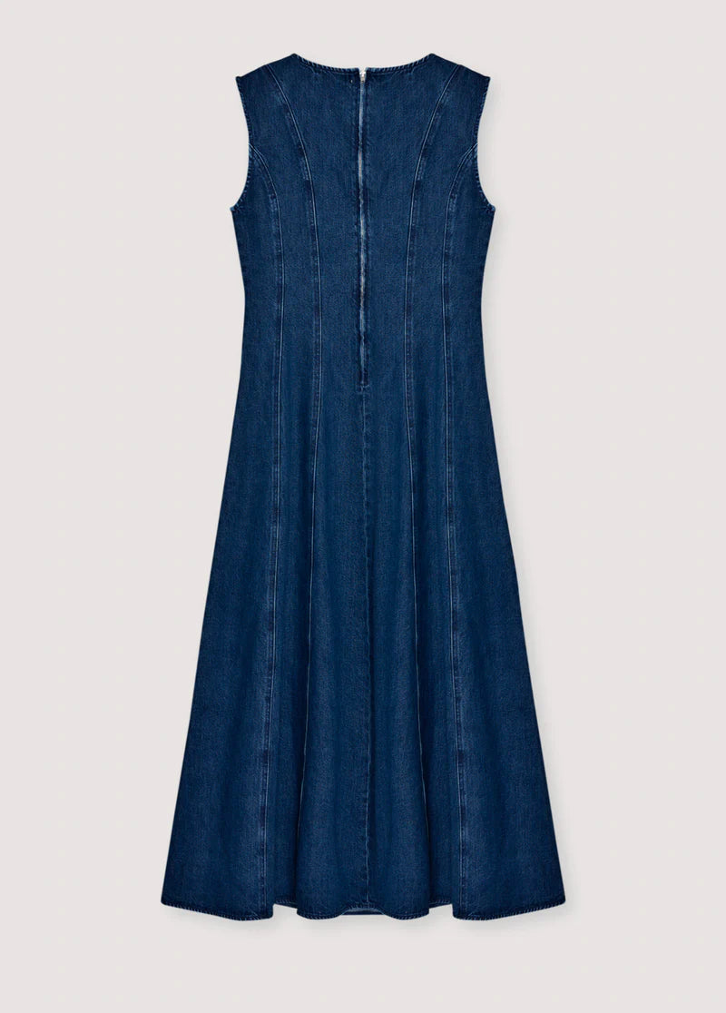 The New Society TNS Denim Damenkleid Indigo Denim
