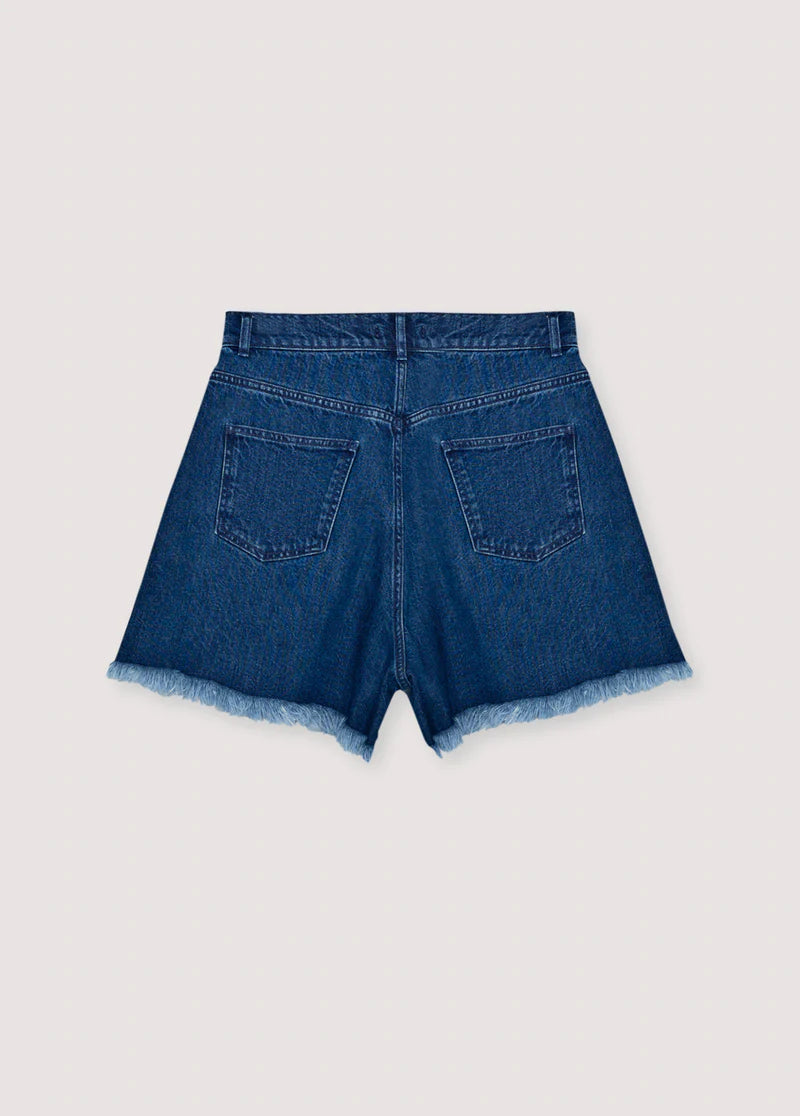 The New Society TNS Denim Woman Short Indigo Denim
