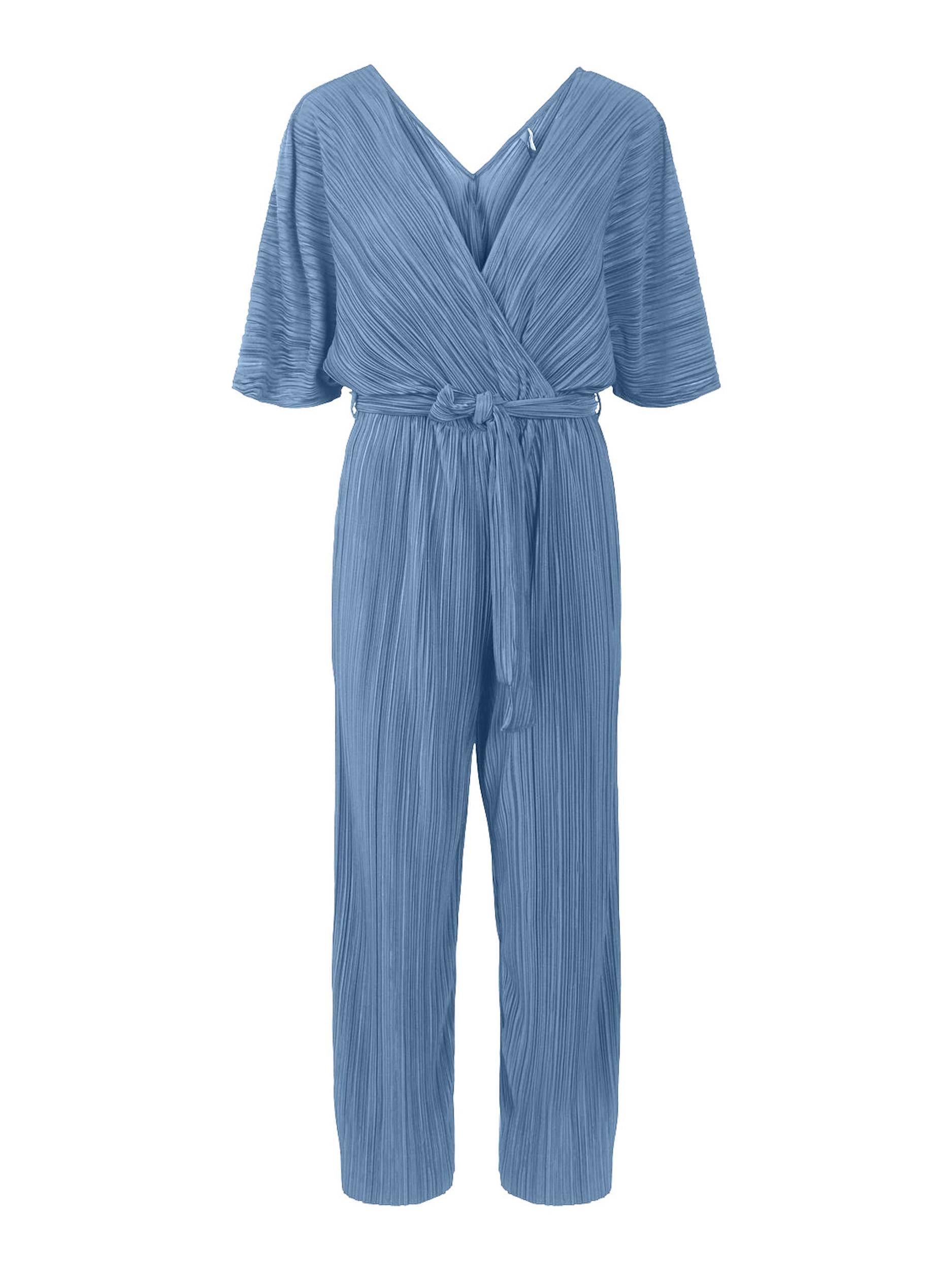 YAS "Olinda" Ankle Jumpsuit blau