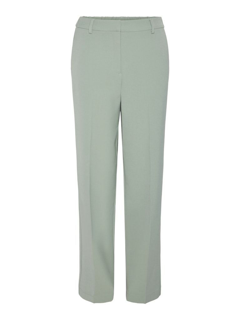 YAS "Likka" Wide Pants iceberg green