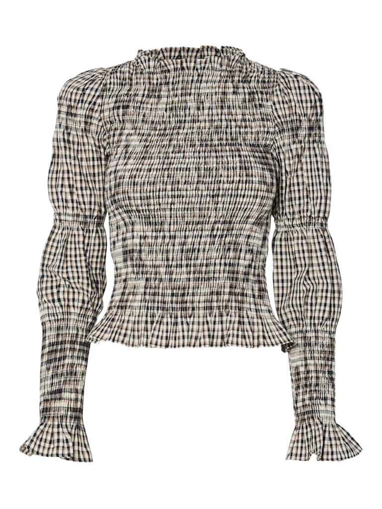 "YASCHEMMA" LS SMOCK TOP NOOS