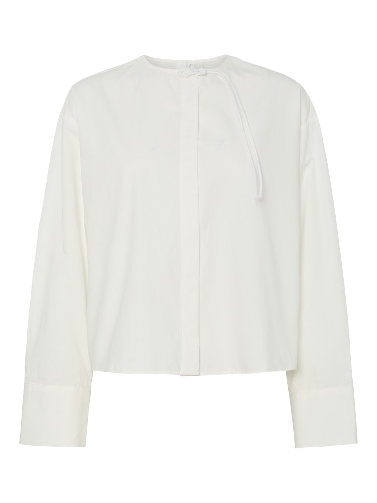 YAS "Lee" Short Shirt weiss