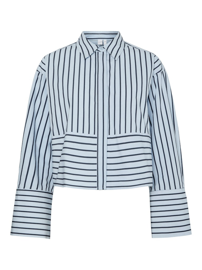 YAS "Lee" Short Stripe Shirt