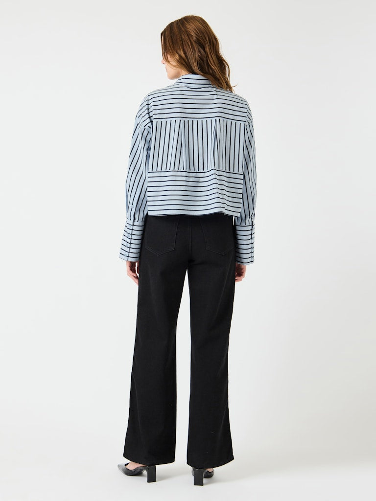 YAS "Lee" Short Stripe Shirt