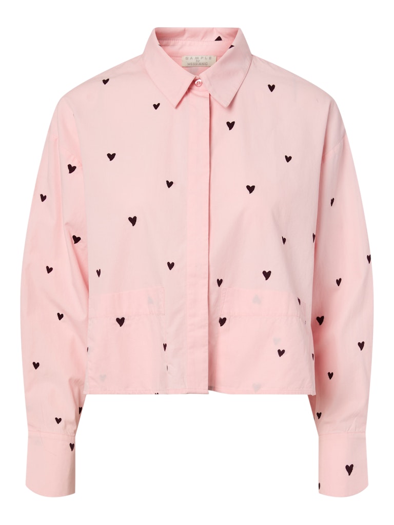 "MinettexYAS" Short Heart Shirt